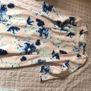 Floral print dress